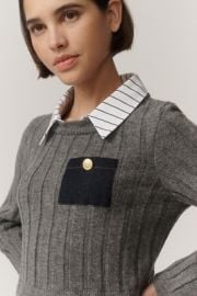 Maeve Sweater Shirt Twofer2 at Anthropologie
