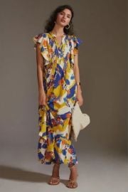 Maeve The Cassandra Maxi Dress at Anthropologie