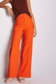 Maeve The Colette Full Length Wide-Leg Pants at Anthropologie