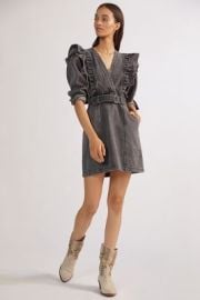 Magali Pascal Denim Mini Dress at Anthropologie