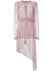 Magda Butrym Asymmetric Lace Morelia Dress at Farfetch