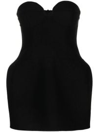 Magda Butrym Corset Peplum Minidress - at Farfetch