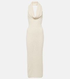 Magda Butrym Cotton blend boucl midi dress at Mytheresa