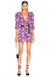 Magda Butrym Faro Dress in Violet   FWRD at Forward