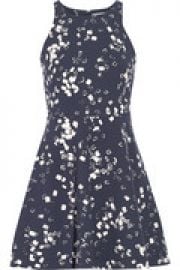 Magdalena printed stretch-crepe mini dress at The Outnet