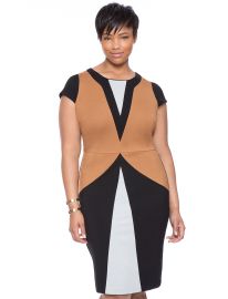 Maggie Colorblock Dress at Eloquii