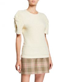 Maggie Marilyn Knotted Short-Sleeve Top at Neiman Marcus