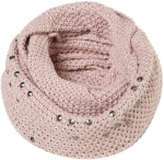 Maggie's pink rhinestone scarf at Topshop