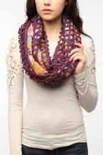 Maggie's purple scarf at Urban Outfitters at Urban Outfitters