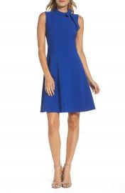 Maggy London Bow Fit   Flare Dress at Nordstrom