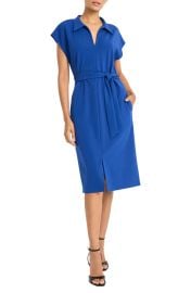 Maggy London Collared Midi A Line Dress at Nordstrom Rack