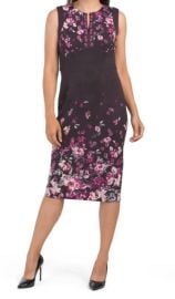 Maggy London Dresses Maggy London Split Neck Sheath Dress Poshmark at Poshmark