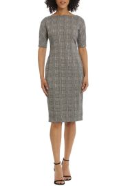 Maggy London Glen Plaid Short Sleeve Sheath Dress at Nordstrom Rack