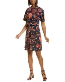 Maggy London Woman Casual Formal Floral Stretch Fit amp Flare Dress Size 0 eBay at eBay