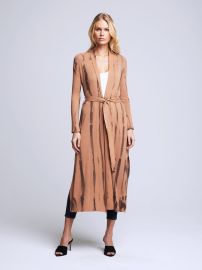 Mahika Duster Cardigan in Dark Camel ndash at L'Agence