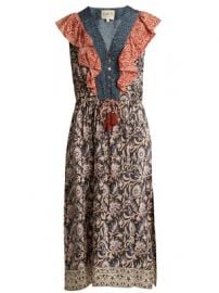 Maho Border floral-print silk dress at Matches