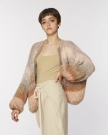 Maiami Ombre Mohair Big Cardigan at Garmentory