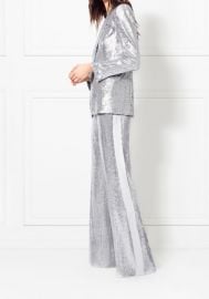 Maida Wide-Leg Fluid Sequin Pants at Rachel Zoe