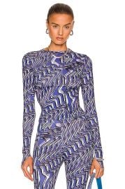 Maisie Wilen Body Shop Top in Chromatic Purple FWRD at FWRD
