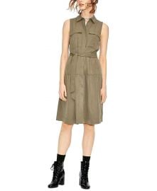 Maison Jules Womens Utility-Pocket A-Line T-Shirt Dress at Amazon