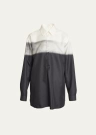 Maison Margiela Pinstripe Ombre Shirt - at Bergdorf Goodman