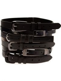 Maison Margiela Stacked Belts - 519 at Farfetch