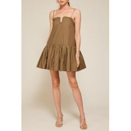 Maison Mini Dress Olive South Moon Under at South Moon Under