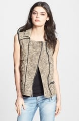 Maison Scotch Zebra Cargo Vest at Nordstrom