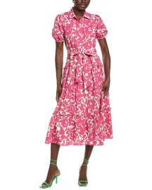 Maison Tara Crinkle Midi Dress at Shop Simon
