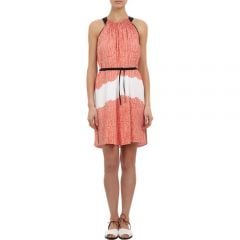 Maiyet Block-Printed Halterneck Dress at Barneys