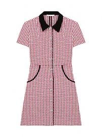 Maje - Renatya Mini Tweed Shirtdress at Saks Fifth Avenue