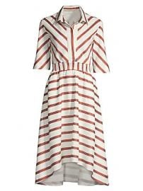 Maje - Romala Stripe Shirtdress at Saks Fifth Avenue