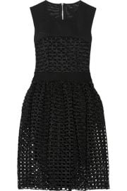 Maje  Restano guipure lace and tulle dress at Net A Porter