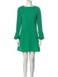 Maje Bateau Neckline Mini Dress at The Real Real