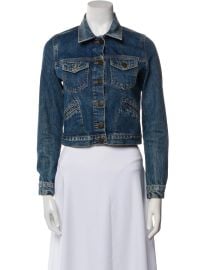 Maje Denim Trucker Jacket at The Real Real