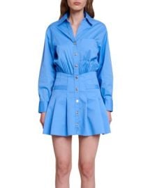 Maje Flared Shirt Dress Bloomingdales at Bloomingdales