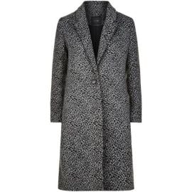 Maje Garou Leopard Coat at Maje