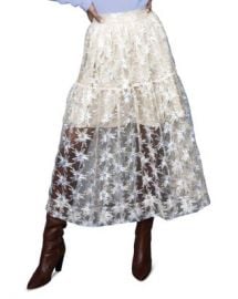 Maje Jizio Sequined Star Midi Skirt Women - Bloomingdale s at Bloomingdales