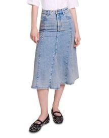 Maje Justia Denim Skirt Bloomingdales at Bloomingdales