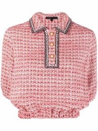 Maje Lenetia button-up Top - Farfetch at Farfetch