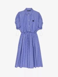 Maje Long Striped Shirt Dress at Selfridges