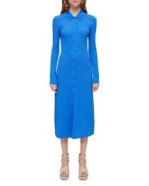 Maje Maline Knit Shirt Dress at Bloomingdales