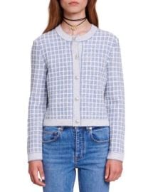 Maje Malony Button Front Cardigan Bloomingdales at Bloomingdales