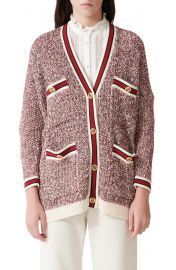 Maje Mapada Marled Cardigan at Nordstrom