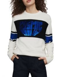 Maje Mina Cosmic Sequined Sweater Women - Bloomingdale s at Bloomingdales