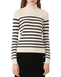 Maje Montsi Striped Cashmere Sweater     Bloomingdales at Bloomingdales