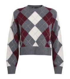 Maje Multi Wool Crystal-Embellished Sweater Harrods US at Harrods