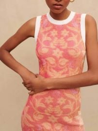 Maje Printed Reversible Dress at Maje