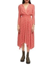 Maje Printed Smocked Dress   Bloomingdales at Bloomingdales