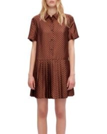 Maje Rablic Pleated Shirt Dress Bloomingdales at Bloomingdales